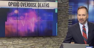 WCAX news story about Opioid Overdose Death