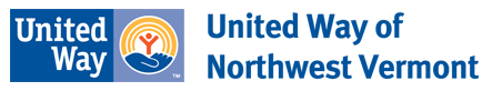 United Way of Northwest Vermont logo