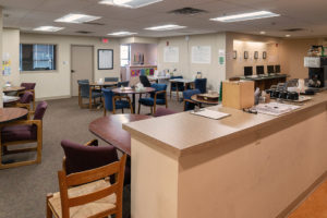 Community Room at the Turning Point Center