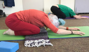 Yoga class at Turning Point Center